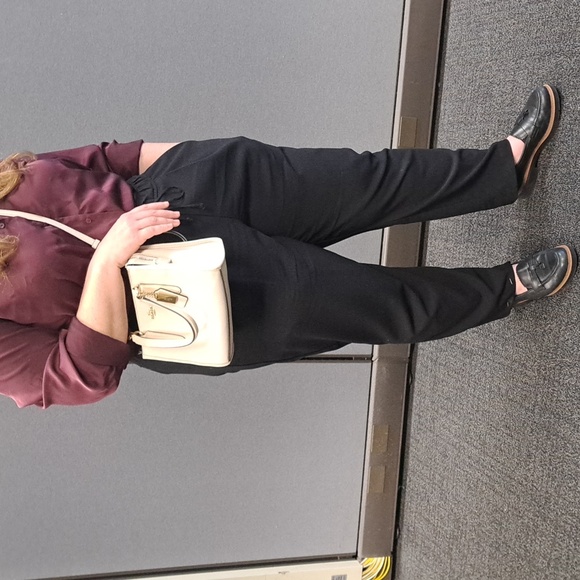 Coach Crosby 21 Carryall Chalk Crossgrain Leather Convertible Satchel  F11925 - Picture 5 of 16